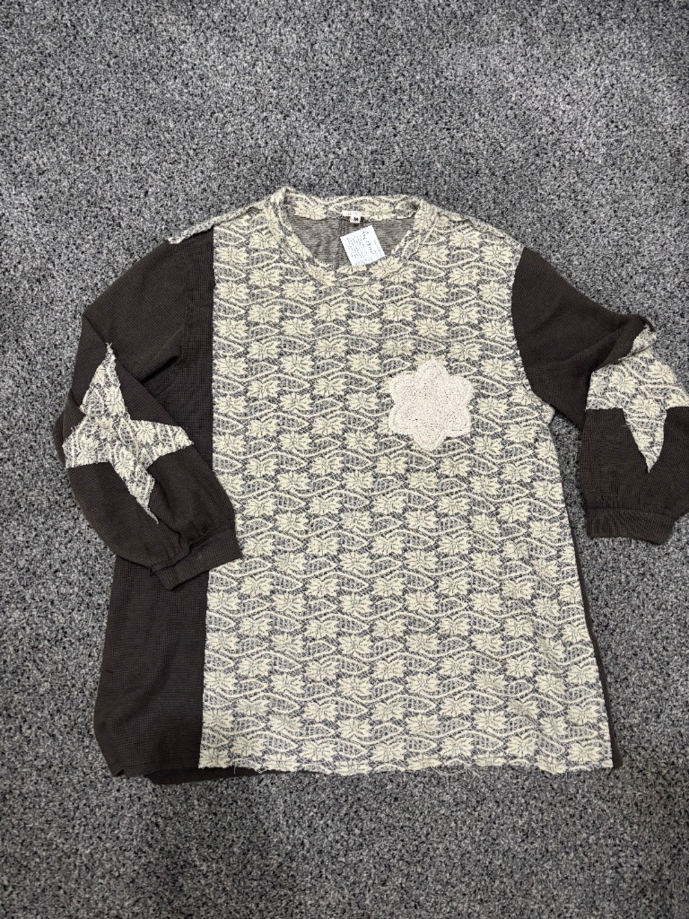 Pol star top medium long tunic nwt